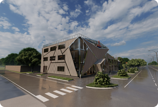 Модульное здание 5